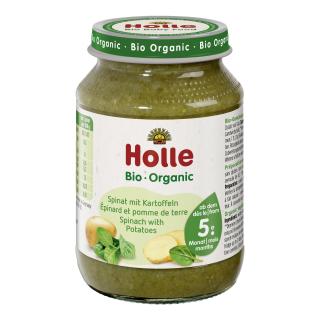 Babynahrung Spinat mit Kartoffeln