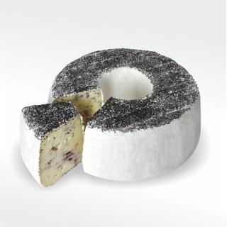 Belriether Dorfkäse Blaumohn 50% Fett i. Tr.
