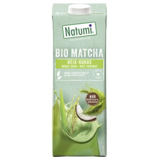 Matcha Reis Kokos Drink