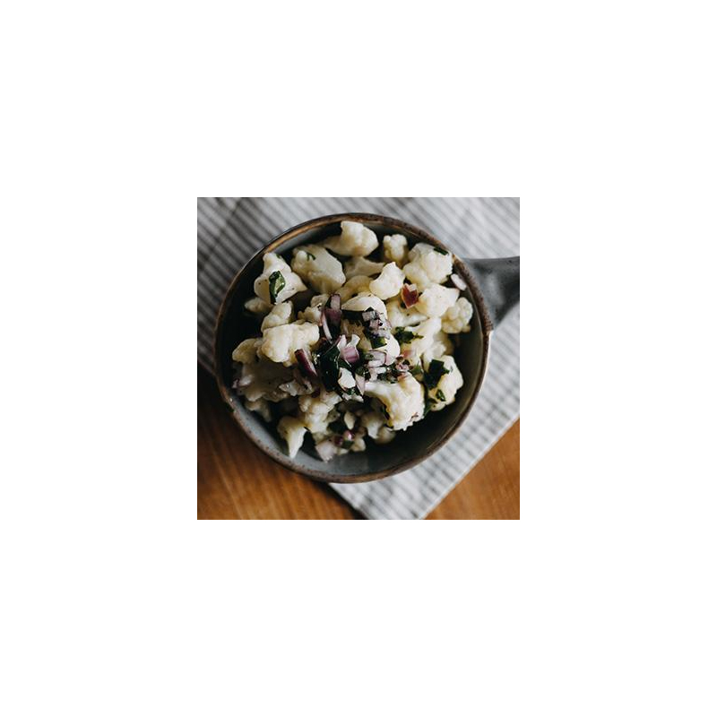 Lauwarmer Blumenkohl Salat