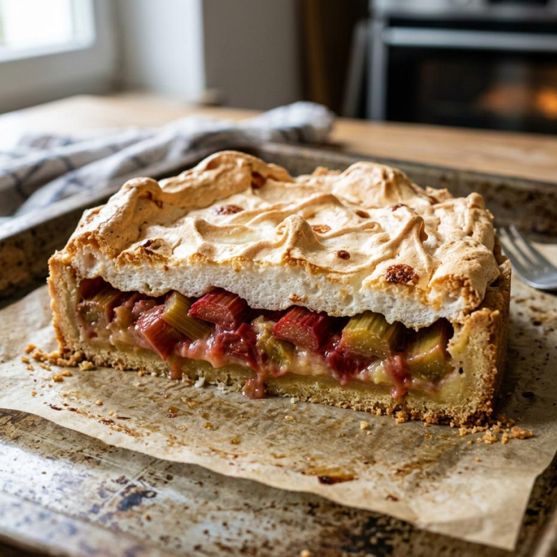 Karens Rhabarber-Baiser-Kuchen