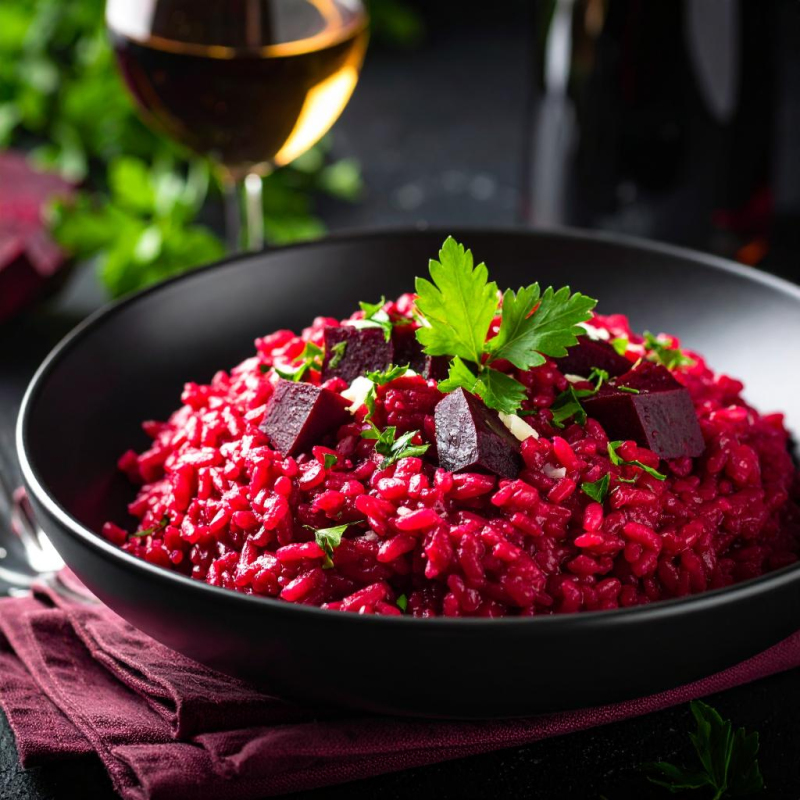 Rote Bete Risotto