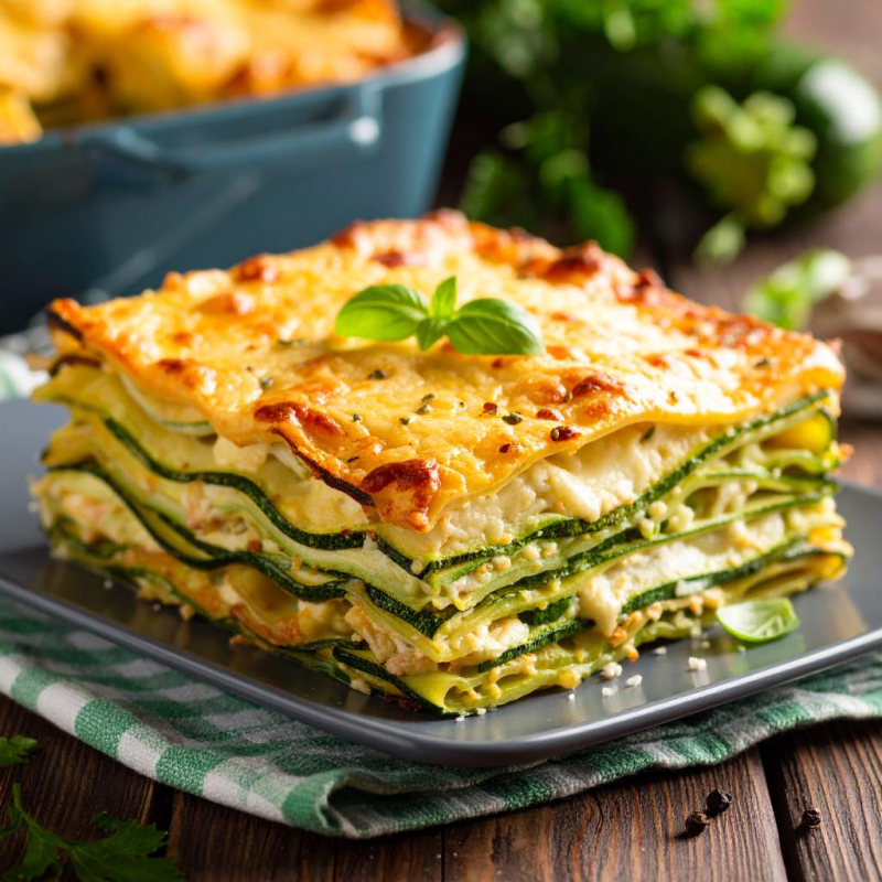 Zucchini-Lasagne