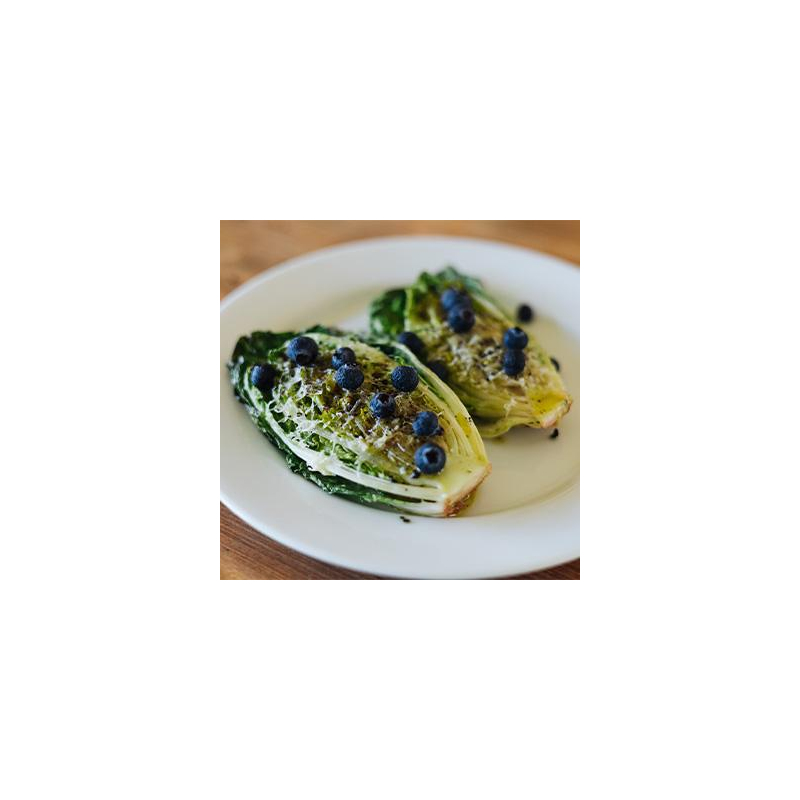 Gegrillter Romanasalat