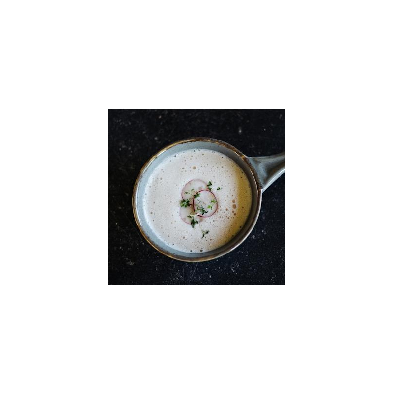 Radieschensuppe mit Kresse