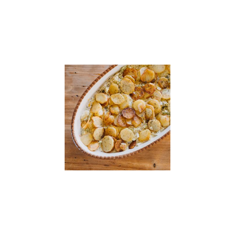 Rahmwirsing mit Kartoffelkruste