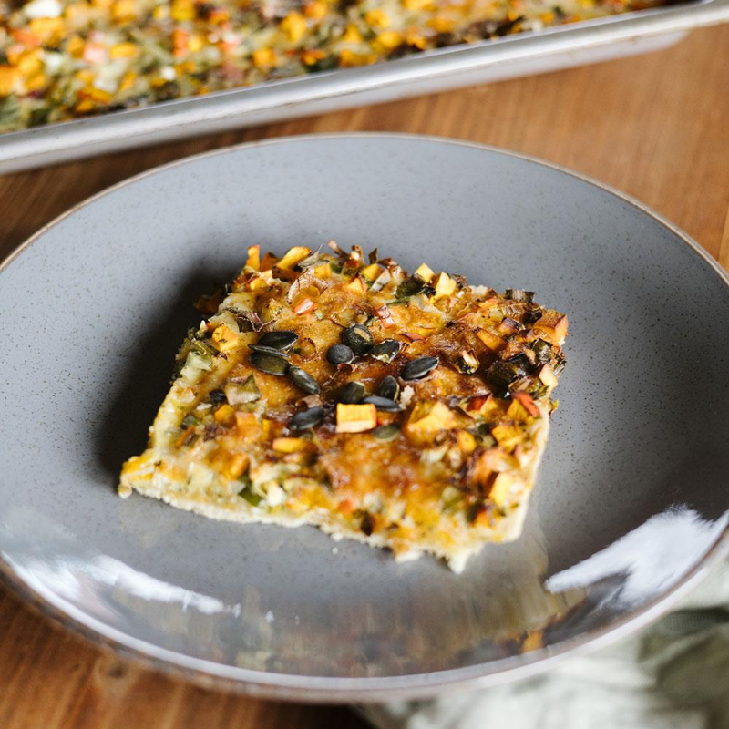 Kürbis-Kuchen vom Blech