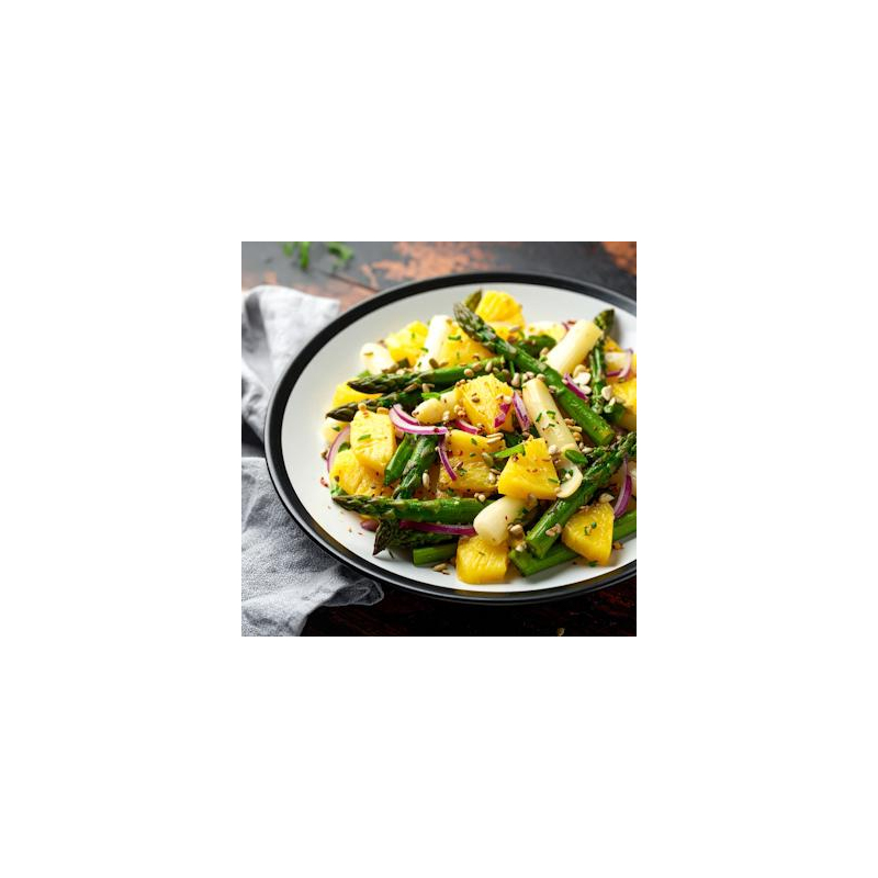 Spargelsalat mit fruchtiger Note