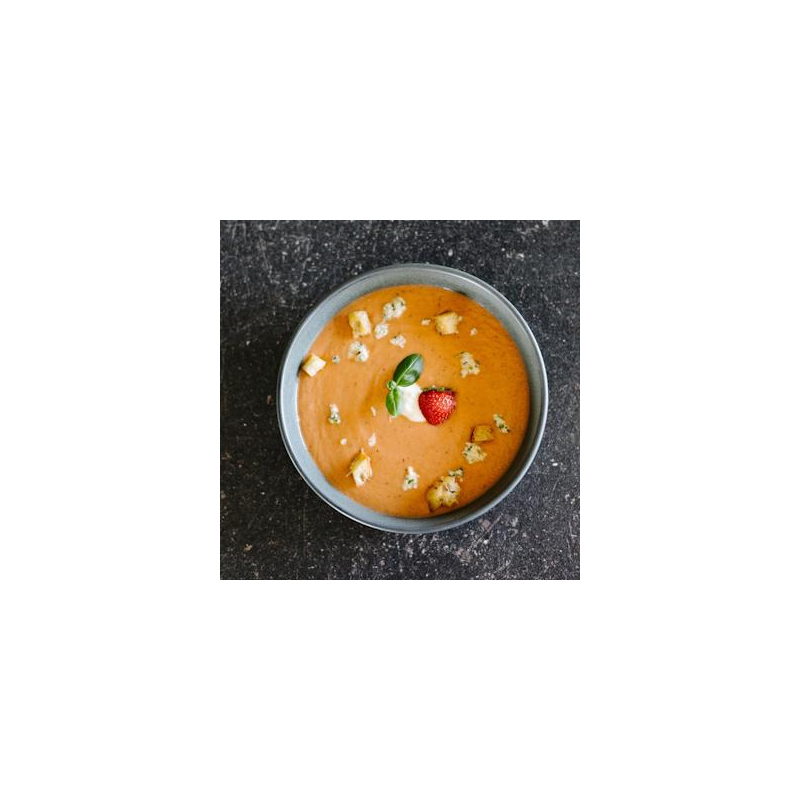 Tomaten-Erdbeer-Suppe
