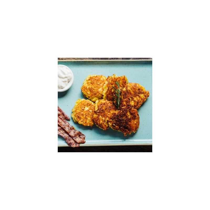 Karoffel-Blumenkohl-Fritters