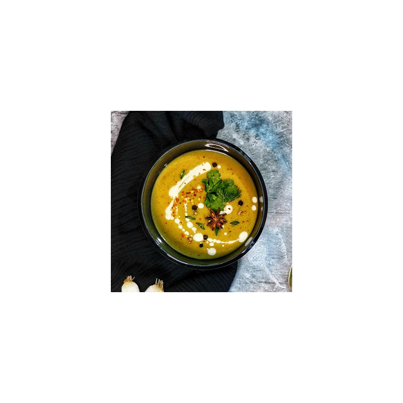 Linsen-Kurkuma-Eintopf