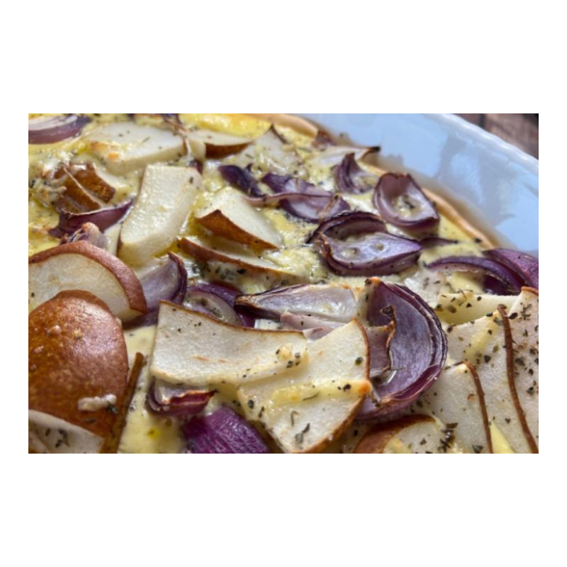 Birnen-Zwiebel Quiche
