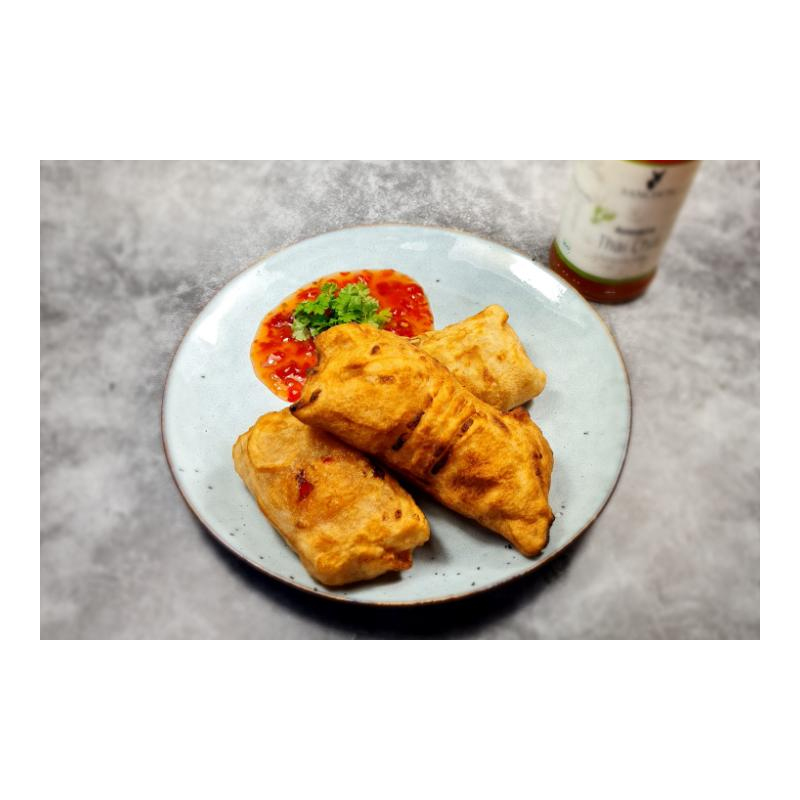 Frühlingsrollen aus Resipapier