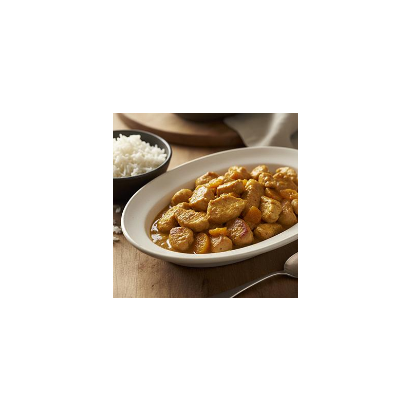 Danielas - Putengeschnetzeltes mit Pfirsichsauce