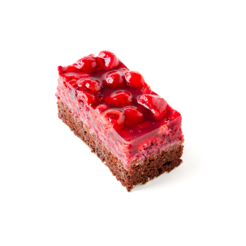 Himbeerschnitte vegan (2 Stück)