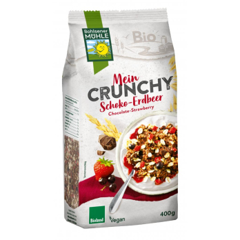 Mein Crunchy Schoko-Erdbeer Müsli