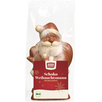 Vollmilch Weihnachtsmann geschminkt