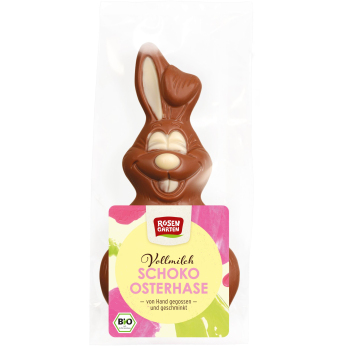 Vollmilch Osterhase, geschminkt