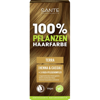 Pflanzen Haarfarbe Pulver 04 Terra