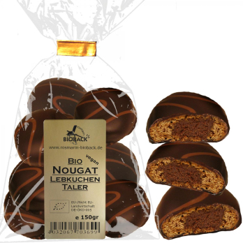 Nougat Lebkuchen Taler
