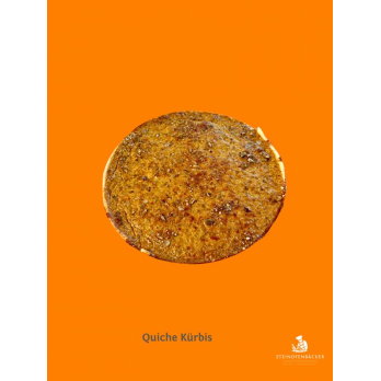 Quiche Kürbis rund (12 Stück)