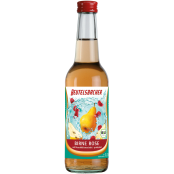 Birne Rose Schorle