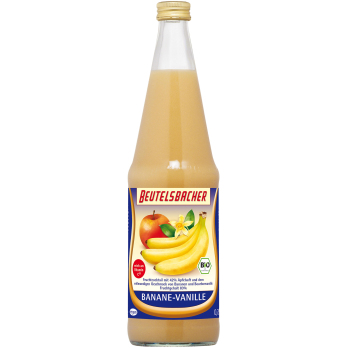 Banane-Vanille Saft