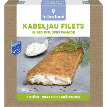 TK Kabeljau Filets paniert