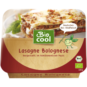 TK Lasagne Bolognese Bio Cool