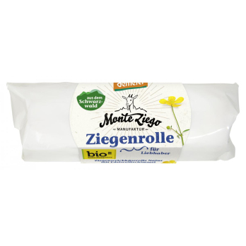 Ziegenweichkäserolle Mini Bûche