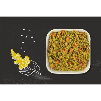Quinoa Salat mit Belugalinsen & Minze (Großgebinde)