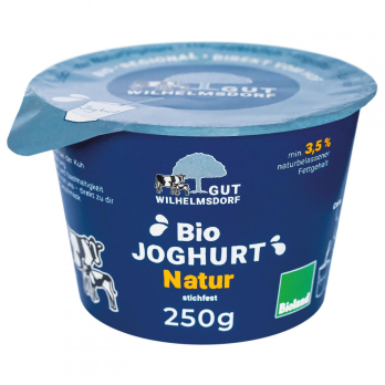 Joghurt stichfest 3,5% 250 g Kuh & Kalb