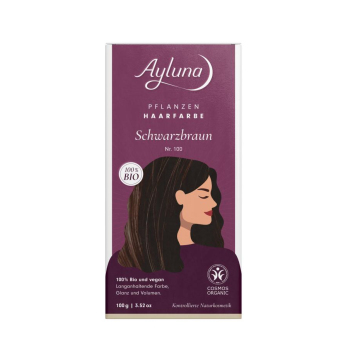 Haarfarbe Schwarzbraun