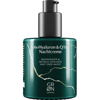 4x-Hyaluron-& Q10 Nachtcreme
