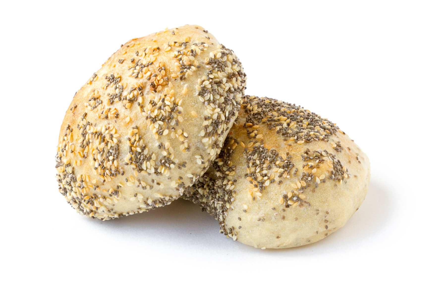 Chia-Dinkel Brötchen
