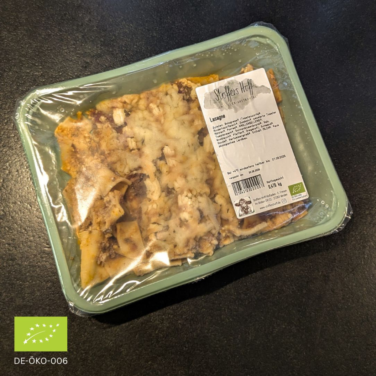Frische Lasagne vom Weiderind
