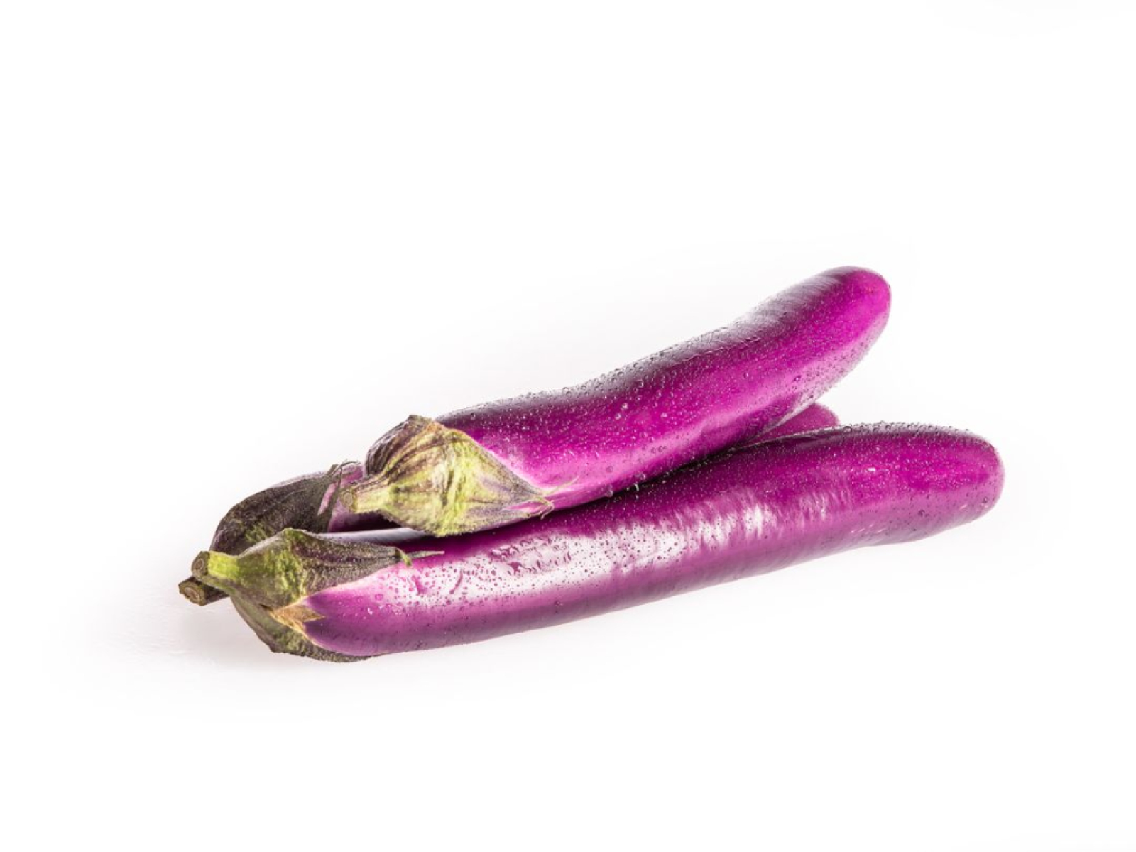 Japanische Aubergine, lang/dünn