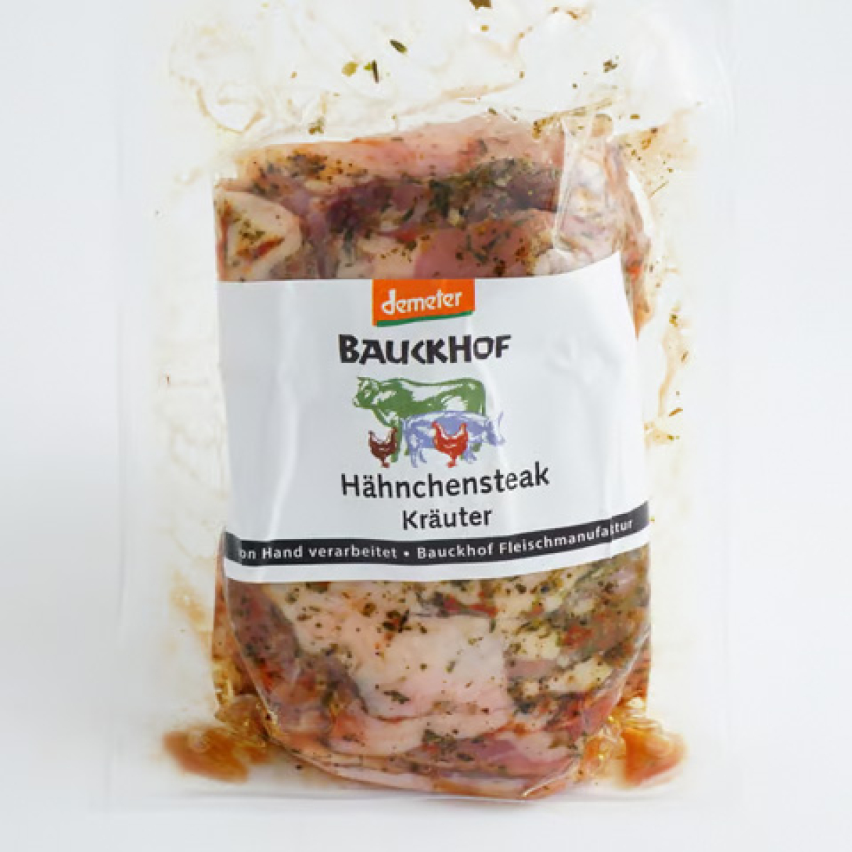Demeter Hähnchensteak Kräuter 2 Stück
