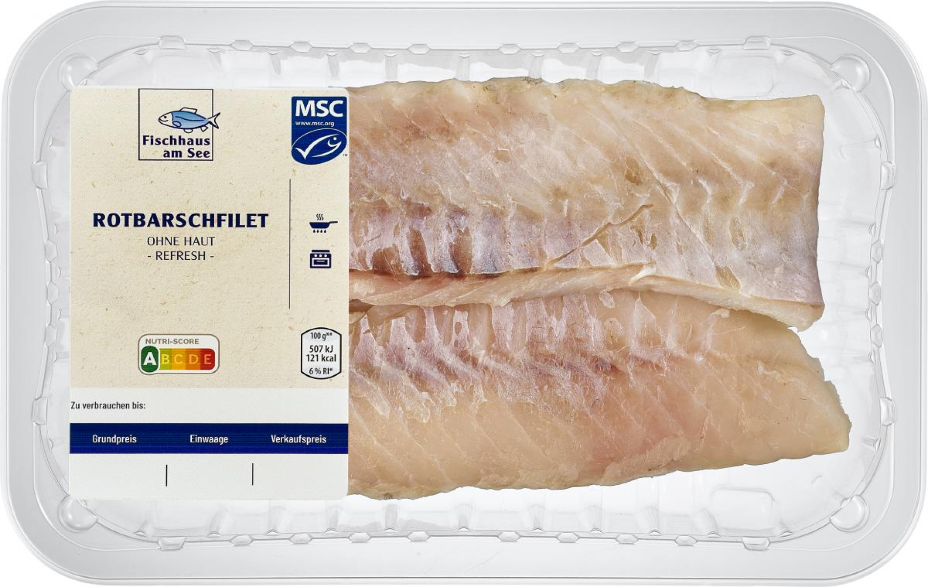 Rotbarschfilet ohne Haut (ca. 250 g)