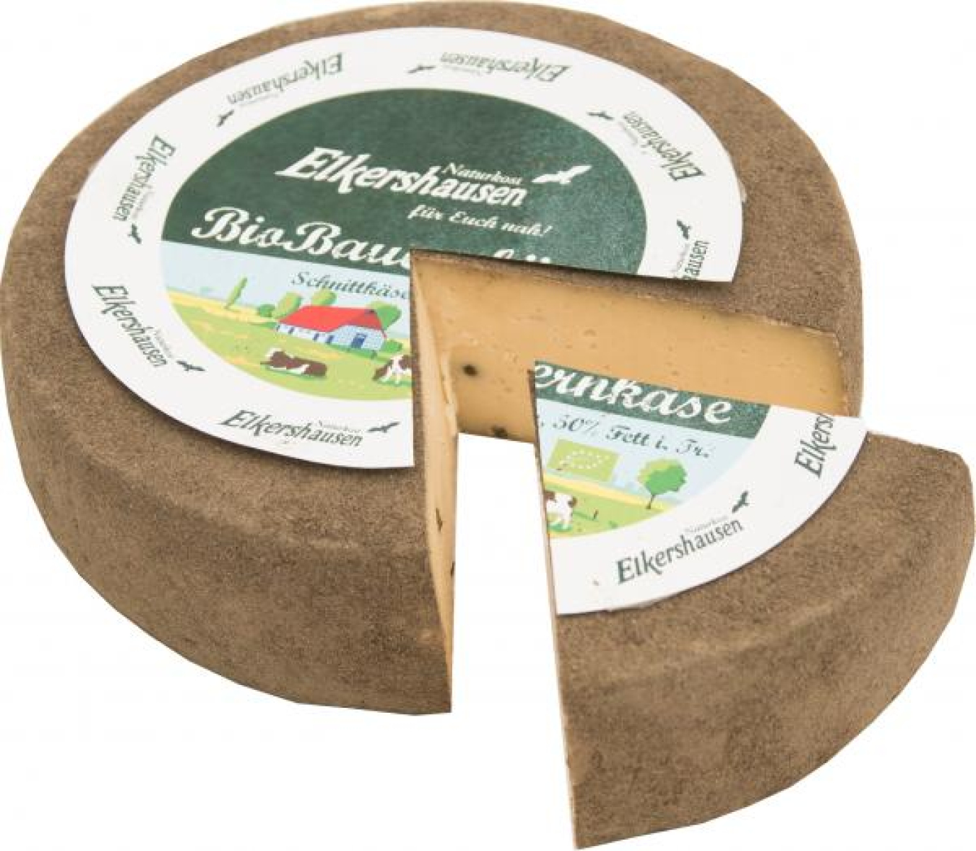 BioBauernkäse grüner Pfeffer 50% Fett i. Tr.