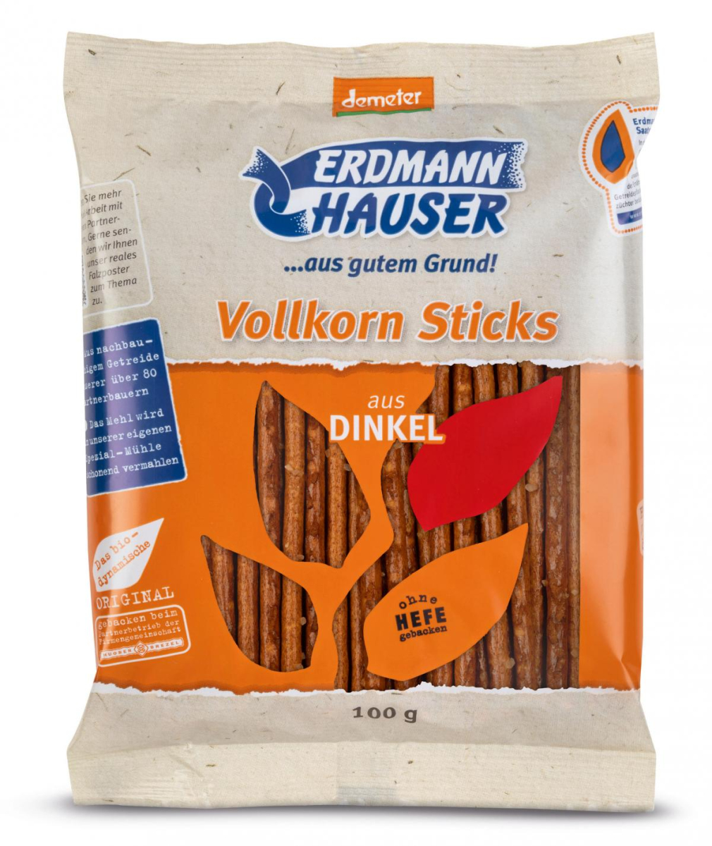 Dinkelvollkornsticks