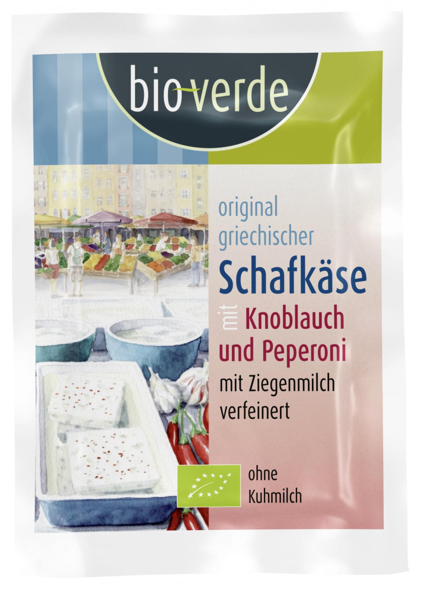 Schafkäse Knoblauch & Peperoni