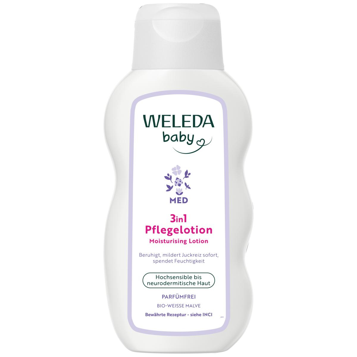 Baby 3in1 Pflegelotion Weiße Malve