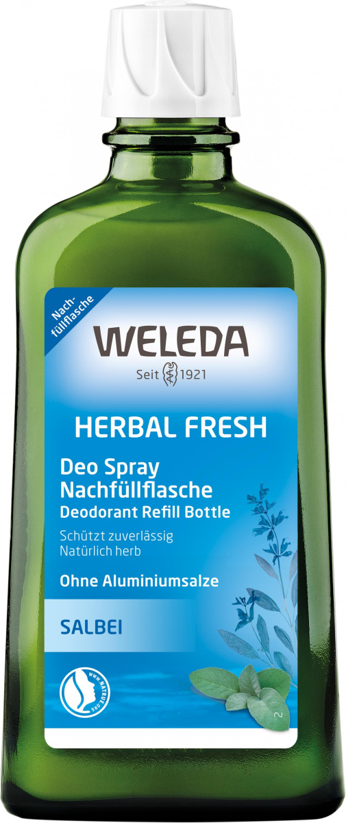 Herbal Fresh Deo Spray Nachfüllflasche Salbei