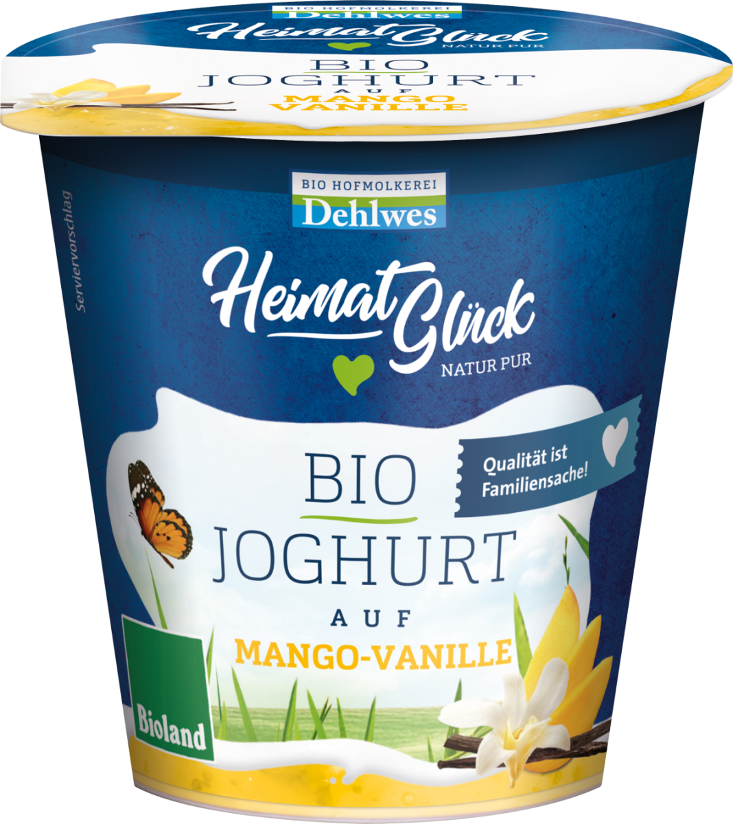 Joghurt Mango-Vanille Becher
