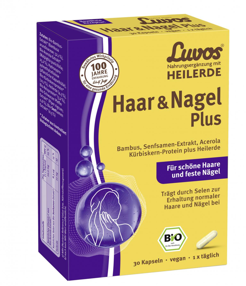 Heilerde Haar & Nagel Plus Kapseln