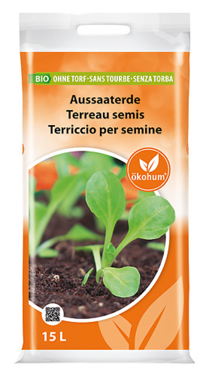 Bio-Aussaaterde torffrei 15 L