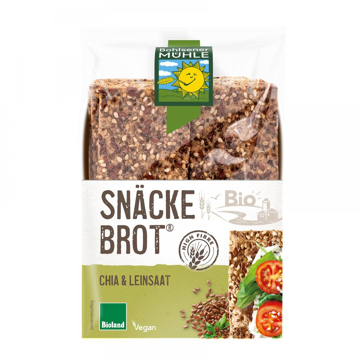 Snäckebrot Chia Leinsaat