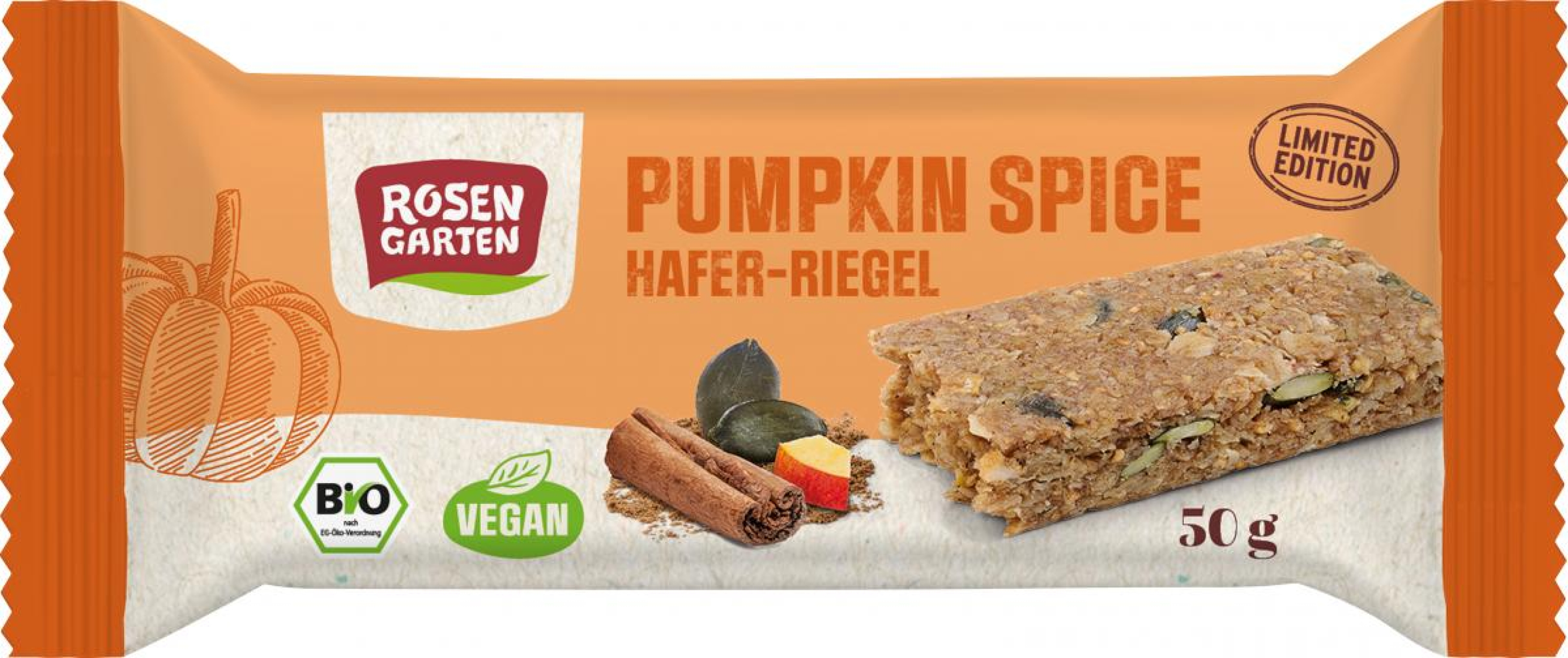 Pumpkin Spice Haferriegel