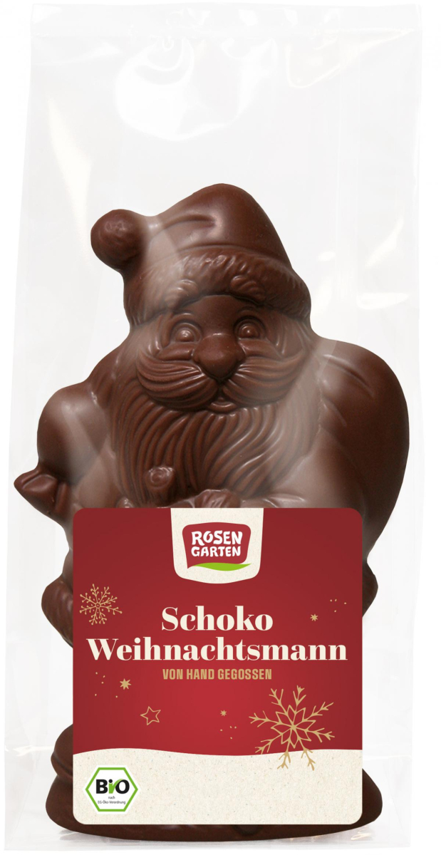 Zartbitter Schoko Weihnachtsmann
